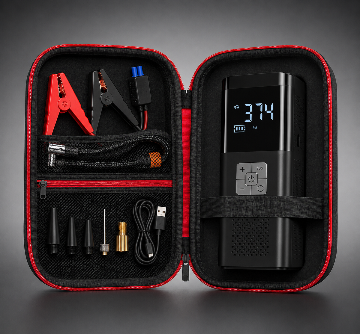 Steel Horizon Emergency kit + proctective carrying case