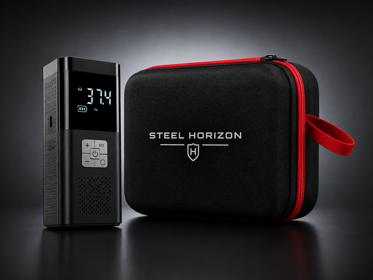 Steel Horizon Emergency kit + proctective carrying case